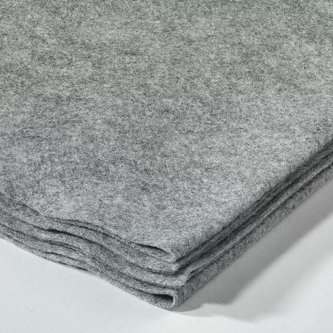 Telas>DecoWoerner Tela De Fieltro,color , 1,5 Mm, 180 Cm Gris