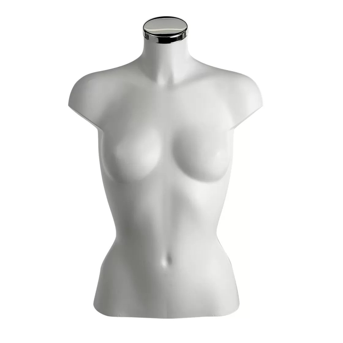 Maniquíes>DecoWoerner Torso De Plástico Lady 62 Cm, blanco