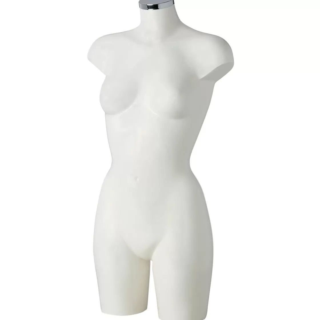 Maniquíes>DecoWoerner Torso De Plástico Lady 85 Cm, blanco