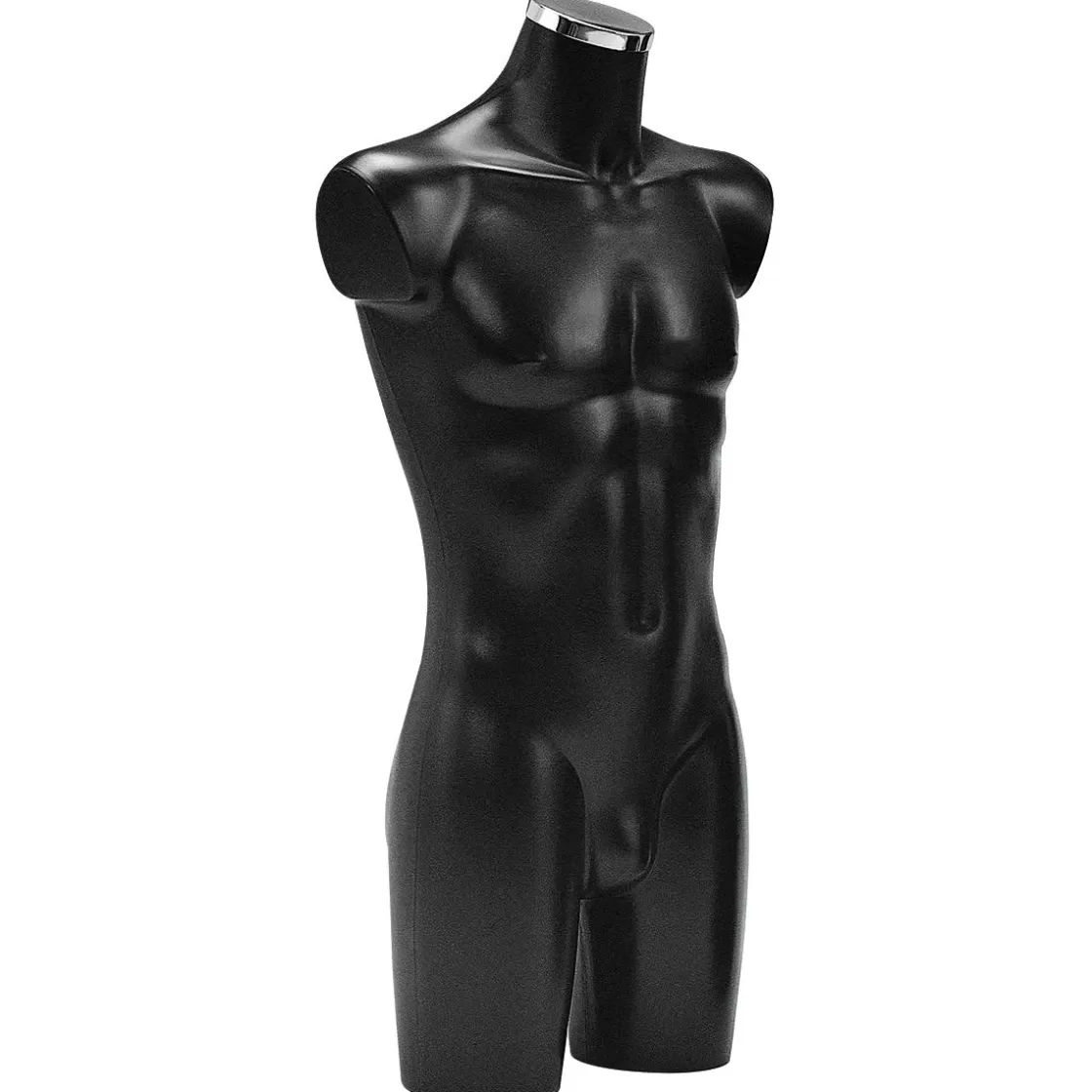 Maniquíes>DecoWoerner Torso De Plástico Mr 88 Cm negro