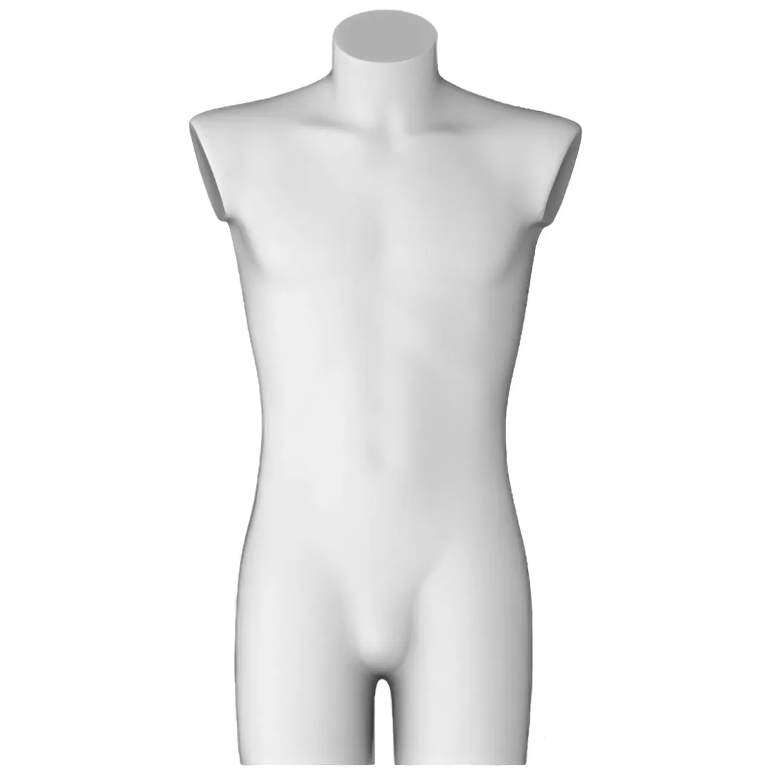 Maniquíes>DecoWoerner Torso De Plástico Mr 90 Cm, blanco