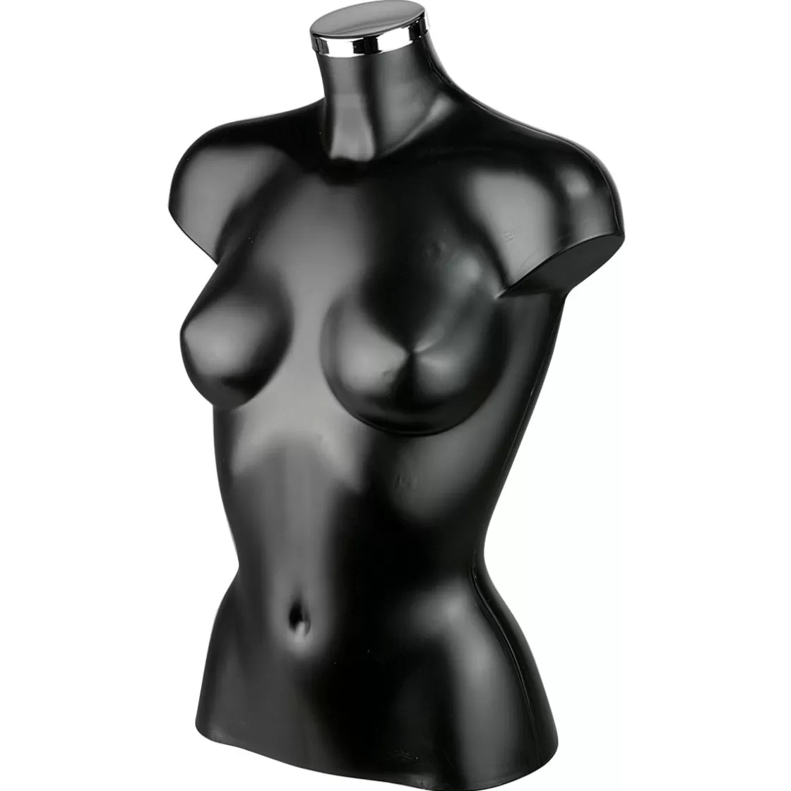 Maniquíes>DecoWoerner Torso De Plástico Señora 62 Cm, negro