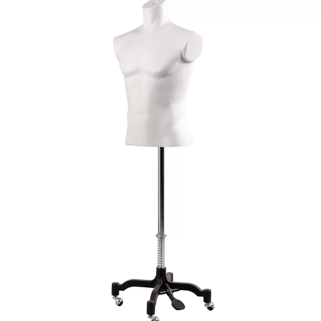 Maniquíes | Ayudas Y Herramientas De Decoración>DecoWoerner Torso Masculino De Corcho 65 Cm blanco