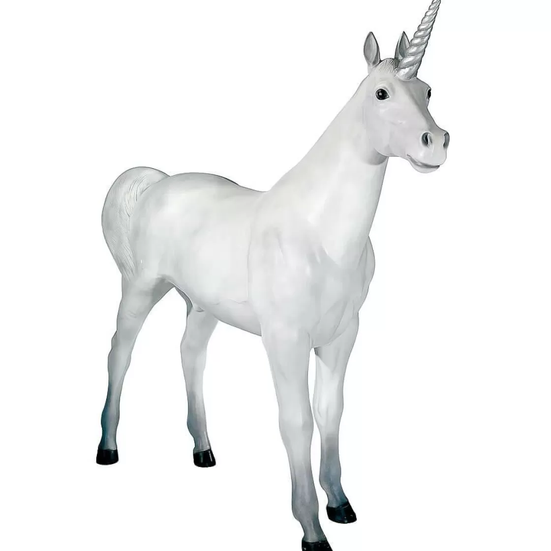 Decoración De Animales>DecoWoerner Unicornio Decorativo, Altura: 220 Cm blanco