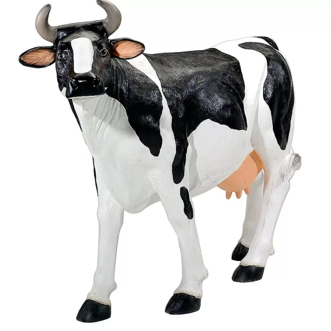 Decoración De Animales>DecoWoerner Vaca Deco 156 Cm De Alto, Blanco-negro multicolor