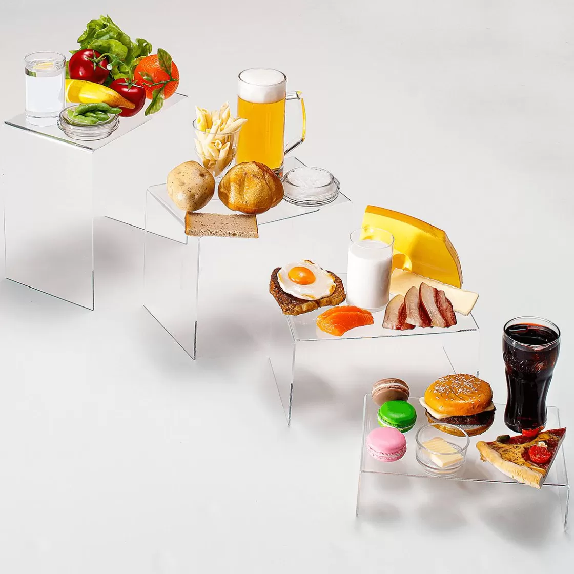 Bebidas>DecoWoerner Vaso De Cristal De Bebidas Alimento De Imitación 10 Cm transparente