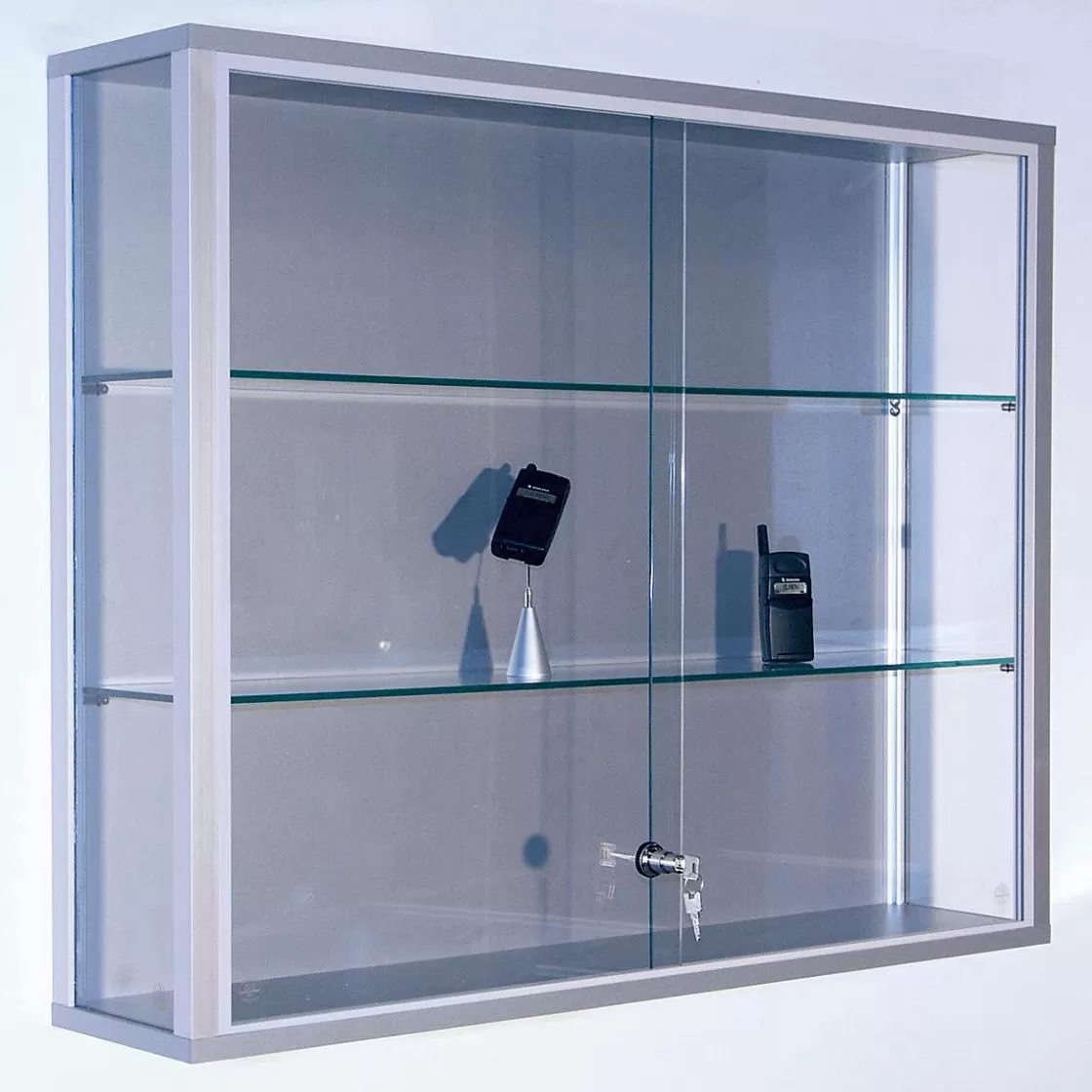 Expositores Para Tiendas>DecoWoerner Vitrina De Pared, 80 X 150 X 20 Cm transparente