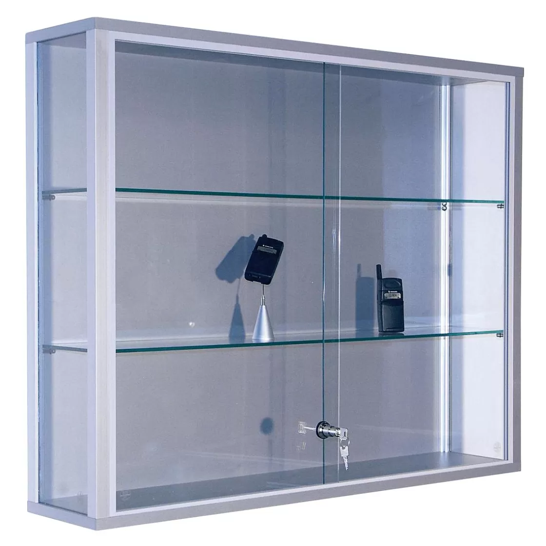 Expositores Para Tiendas>DecoWoerner Vitrina De Pared, 80 X 150 X 20 Cm transparente