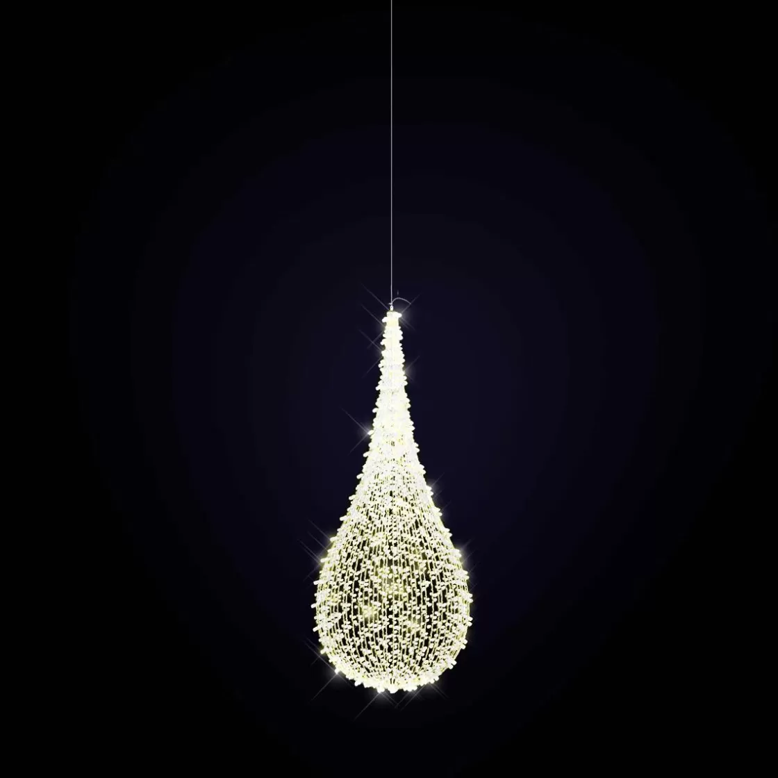 Luz Decorativa | Decoración Temática>DecoWoerner XXL Decoración Luz Objeto Gota De 200 Cm oro