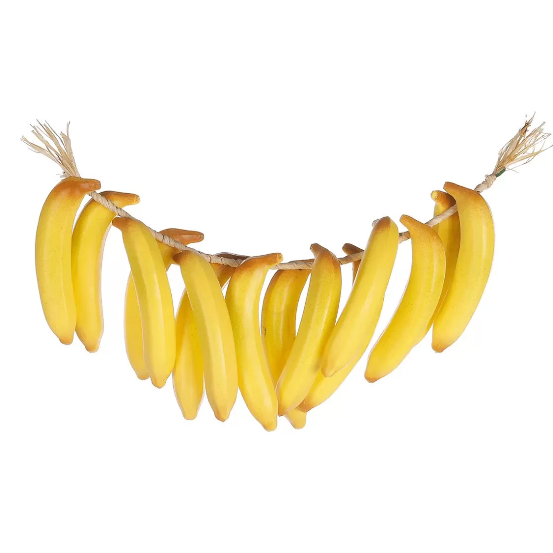 Guirnaldas Y Vides | Frutas>DecoWoerner Zarcillo De Bananos Artificial 60 Cm amarillo